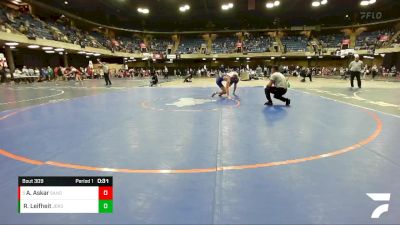 157 lbs Champ. Round 2 - Adnan Askar, Sandburg vs Reily Leifheit, Marquette Academy