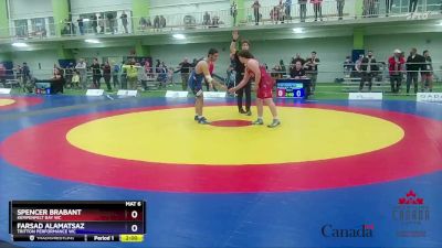 92kg Cons. Round 2 - Spencer Brabant, Kempenfelt Bay WC vs Farsad Alamatsaz, Tritton Performance WC