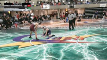 121 lbs Semis & 1st Wrestleback (8 Team) - Finnegan Bromenschenkel, Anoka, MN vs Brayden Robinson, Kearney, MO