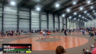 74 lbs Finals (8 Team) - Mandi Blades, Lady Pitbulls vs Lisa Vee, Midwest Assasins Red