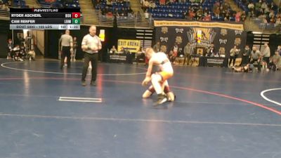 105 lbs Quarterfinal - Ryder Ascherl, Bishop McCort vs Cam Renfer, Lehman