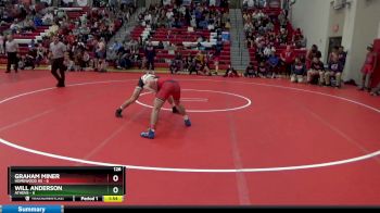 126 lbs Round 2 (10 Team) - Graham Miner, Homewood HS vs Will Anderson, Athens