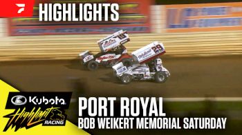 Highlights | Kubota HLR Bob Weikert Memorial Saturday at Port Royal Speedway
