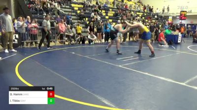 250 lbs Consy 6 - Gavin Hamm, Canon-McMillan vs Ian Tibbs, Central Kentucky WC