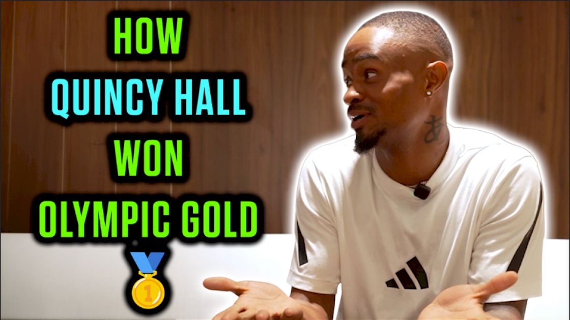 Quincy Hall's Key To Winning Olympic Gold? 'Staying Me'