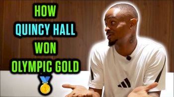 Quincy Hall Says Key To Winning Olympic Gold Was 'Staying Me'