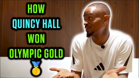 Quincy Hall Says Key To Winning Olympic Gold Was 'Staying Me'