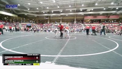 64 lbs Champ. Round 1 - Jackson Stanfield, Team Lightning vs Connor Crockett, WTC