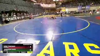 1 lbs Quarterfinal - Jose Toscano, Granger vs Jameson Davis, Selkirk