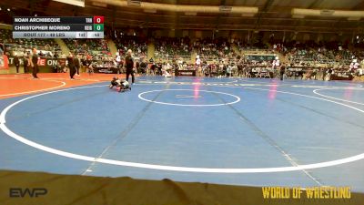 49 lbs 2nd Place - Noah Archibeque, Top Rank Hammers vs Christopher Moreno, Reign WC