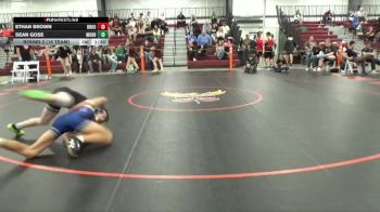 138 lbs Round 2 (16 Team) - Ethan Brown, Broomfield vs Sean Gose, Moorcroft