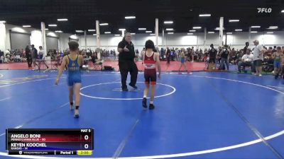 77 lbs Semis & 1st Wrestleback (8 Team) - Angelo Boni, Pennsylvania Blue vs Keyen Koochel, Kansas