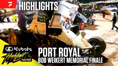 Highlights | 2025 Kubota HLR Bob Weikert Memorial Finale at Port Royal Speedway