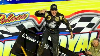 Aaron Reutzel Reacts After Claiming $100,000 Weikert Memorial Victory
