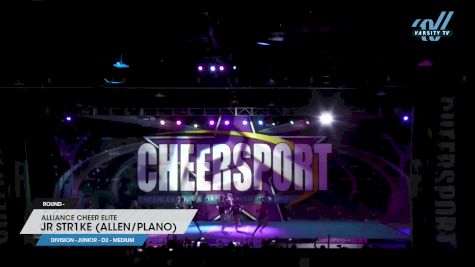 Alliance Cheer Elite - JR STR1KE (Allen/Plano) [2023 L1 Junior - D2 - Medium] 2023 CHEERSPORT National All Star Cheerleading Championship