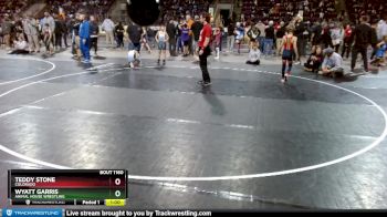 77 lbs Semifinal - Teddy Stone, Colorado vs Wyatt Garris, Animal House Wrestling