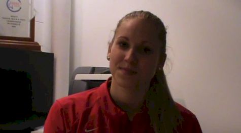 Allison Barwise gives an insight on her goals for this year, before BU Terrier Meet