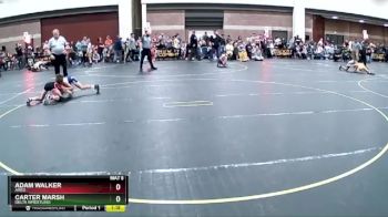 80 lbs Quarterfinal - Adam Walker, Ares vs Carter Marsh, Delta Wrestling