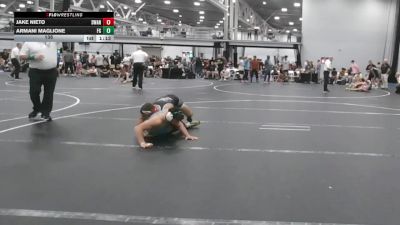 138 lbs Round 5 (6 Team) - Armani Maglione, Frost Gang vs Jake Nieto, Savage WA Nightmares