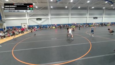 165 lbs Cons. Round 2 - Linkin Burgett, Lake Gibson Braves vs Ethan White, Unattached