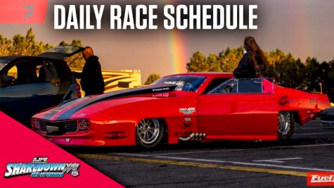 2025 Shakedown XXII at M-Town Daily Schedule