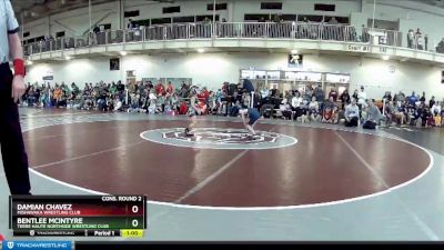 43 lbs Cons. Round 2 - Damian Chavez, Mishawaka Wrestling Club vs Bentlee McIntyre, Terre Haute Northside Wrestling Club