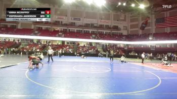 145 lbs Cons. Round 4 - Emma McDuffey, Ridgevue vs Esperanza Anderson, Owyhee