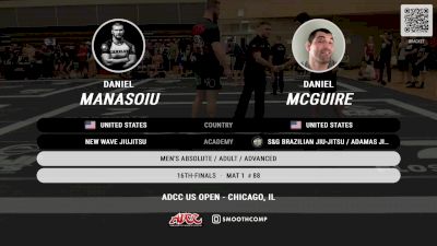 Daniel Manasoiu vs Daniel McGuire 2023 ADCC Chicago Open