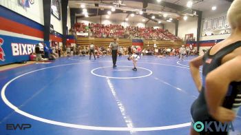 58 lbs Rr Rnd 1 - Kaysen Peters, Collinsville Cardinal Youth Wrestling vs Lucas Morgan, Berryhill Wrestling Club