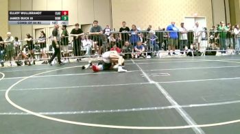 138 lbs Consi Of 64 #2 - Elliot Wullbrandt, Clackamas WC vs James Buck III, Dominate WC