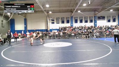 215 lbs Consi Of 16 #2 - Danny Mandella, Northbridge vs Matt Walsh, Duxbury