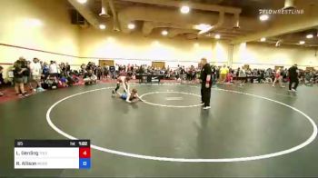 65 lbs Round Of 64 - Logan Gerding, Toledo Mat Club vs Richard Allison, Moorcroft Mat Masters Wrestling Club