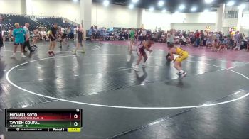 132 lbs Round 6 (10 Team) - Tayten Coufal, Alburnett vs Michael Soto, Genoa Wrestling Club