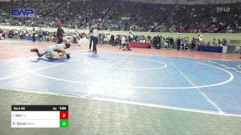 123 lbs Round Of 64 - Ira Bell, Carl Albert vs Ryder Bayer, Broken Arrow Junior High