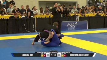 Christophe Joseph H. Loret vs Erick Lima Rust 2026 World Master IBJJF Jiu-Jitsu Championship