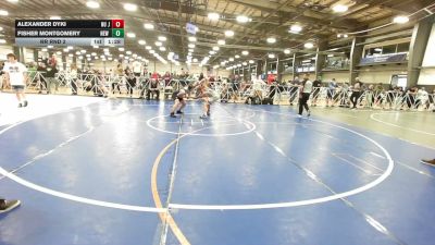 113 lbs Rr Rnd 2 - Alexander Dyki, Nu Jeru Spartans - HSB vs Fisher Montgomery, New Kent Wrestling Club - HSB