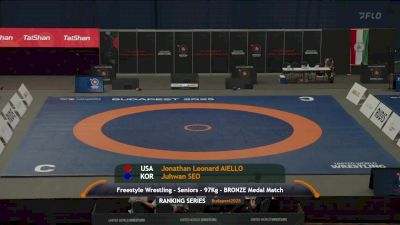 97 kg Bronze - Jay Aiello, USA vs Juhwan Seo, KOR