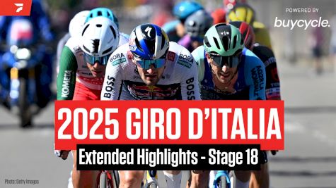 Watch In Canada: 2025 Giro d'Italia Stage 18 Extended Highlights