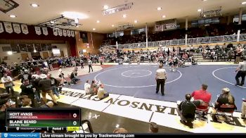132 lbs Cons. Semi - Blaine Beard, Central Valley vs Hoyt Hvass, Lewiston High School
