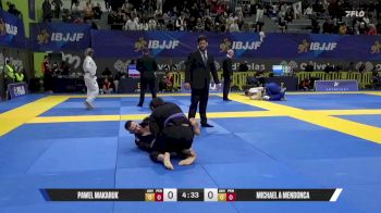 Michael A Mendonca vs Pawel Makaruk 2025 European Jiu-Jitsu IBJJF Championship