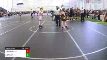 85 lbs Quarterfinal - Jax Mescher, Legacy Wrestling Academy vs Ziggy Stewart, Yucaipa