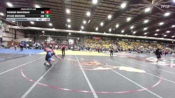 138 lbs Semifinal - Rylee Browen, Camel Kids Wrestling vs Parker Graveman, Sturgis Youth Wrestling