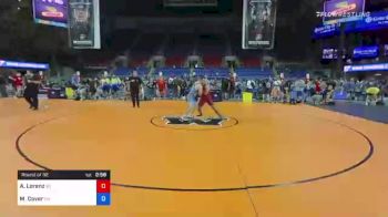 220 lbs Round Of 32 - Aesop Lorenz, Wisconsin vs Mason Cover, Ohio