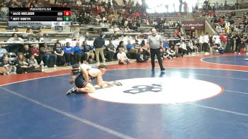 6A 132 lbs Quarterfinal - Jett Smith, Bryant vs Jace Melber, Heritage