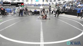 61-64 lbs Quarterfinal - Jaxen Hoehn, Jacket Wrestling Club vs Alejandro Gutierrez, Woodward Youth Wrestling