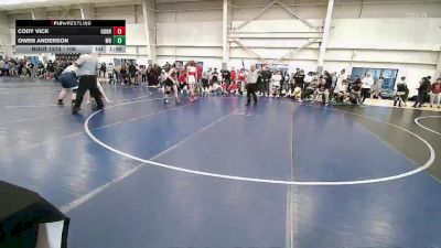 106 lbs Quarterfinal - Cody Vick, Gunnison vs Owen Anderson, Mountain Ridge