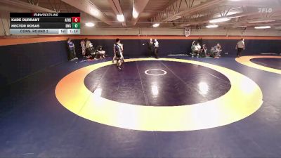 190 lbs Cons. Round 2 - Kade Durrant, American Fork High School vs Hector Rosas, Stallions Wrestling Club