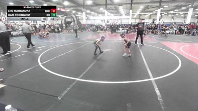 49 lbs Final - Cru Mantanona, Mantanona TC vs Liam Rodriguez, Rising Sun WC