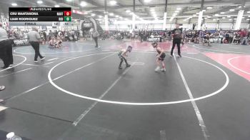 49 lbs Final - Cru Mantanona, Mantanona TC vs Liam Rodriguez, Rising Sun WC