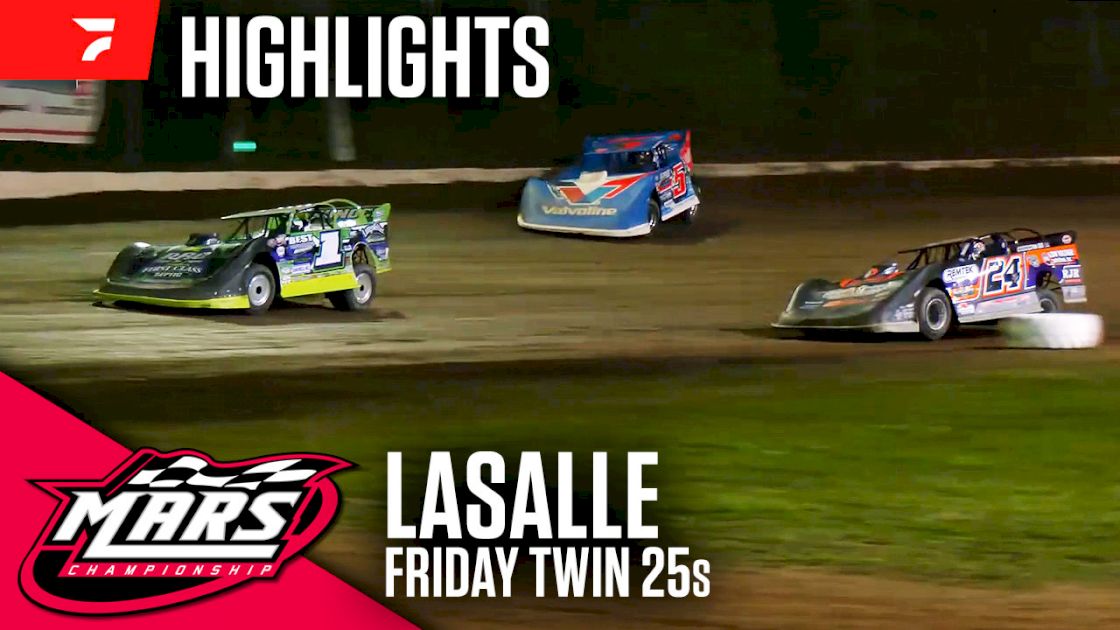Highlights: MARS Late Models Twin 25s at LaSalle